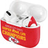 NFL Kansas City Chiefs Super Bowl LVII Champions Apple AirPods Pro Skin